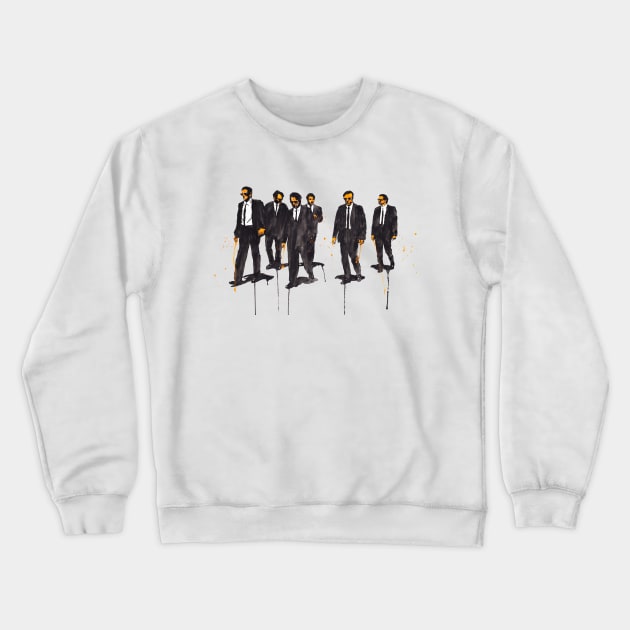 Reservoir Dogs Walking Crewneck Sweatshirt by beaugeste2280@yahoo.com